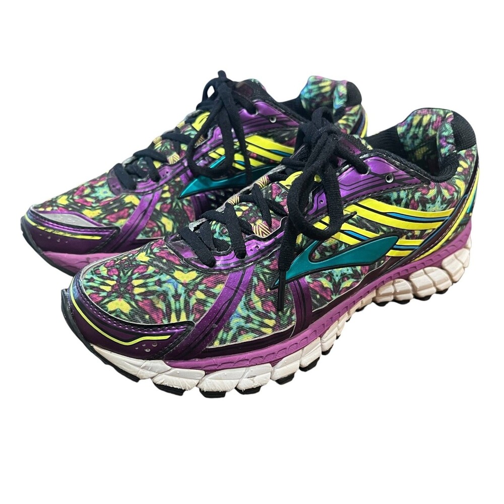 Brooks Women's Kaleidoscope Adrenaline GTS 15 Running Shoe Sneaker  US 8